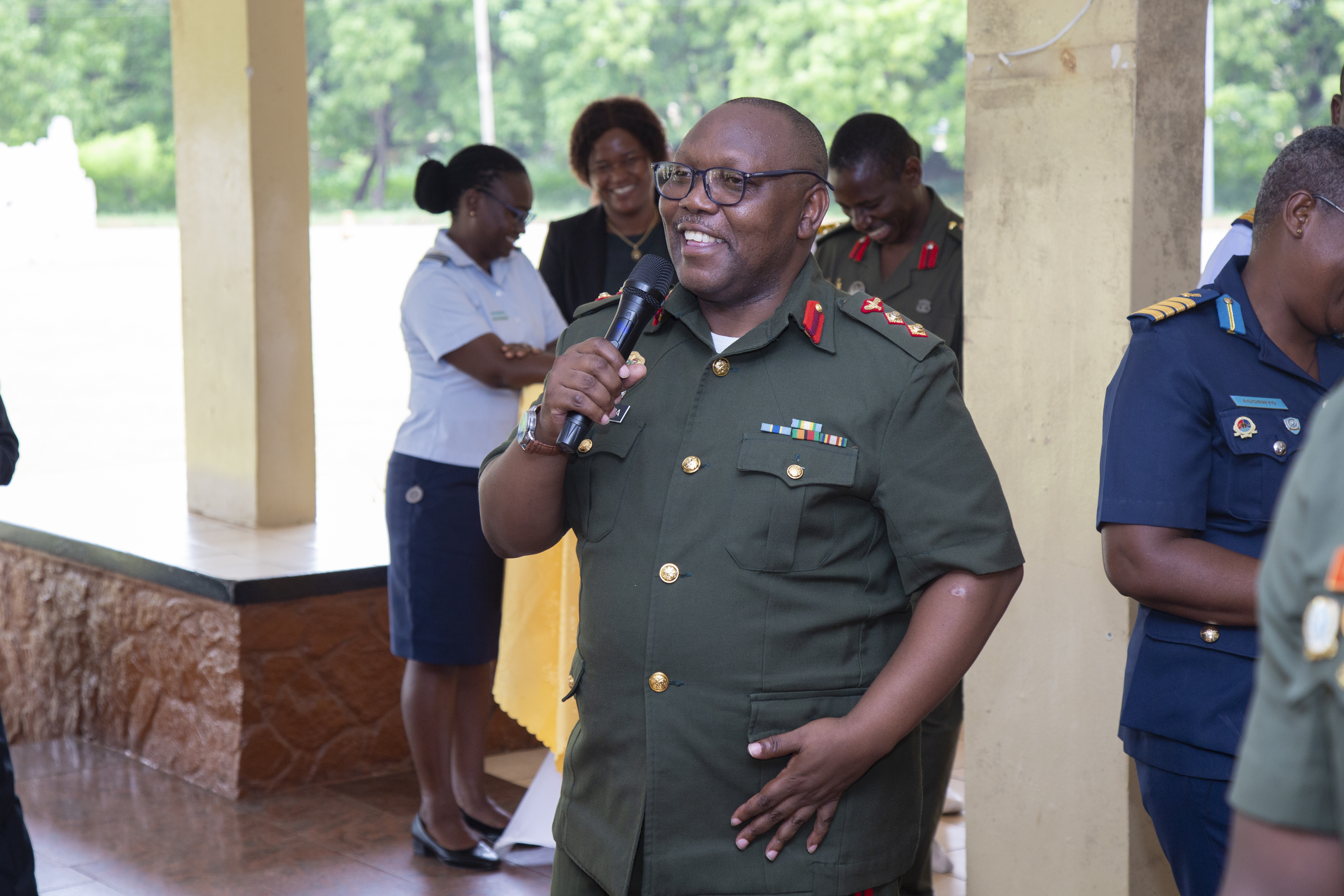 NCDS organises Farewell Ceremony in Honour of Air Commodore Frederick Odoi-Wellington 