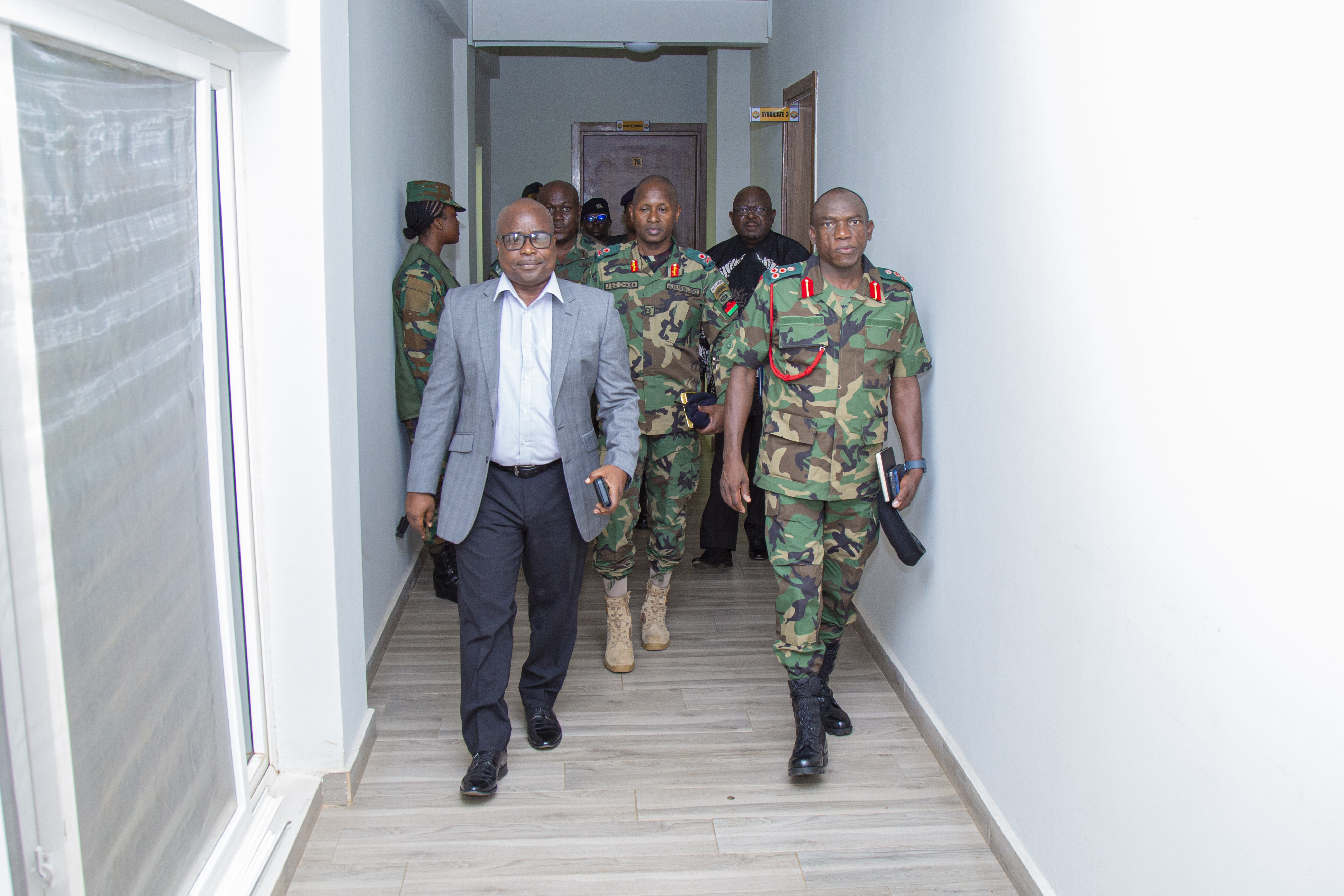 Malawi Defence Force Delegation Pays Benchmarking Visit to NCDS